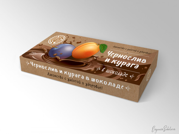 №2 Чернослив и курага в шоколаде, 220г в Наро-фоминске