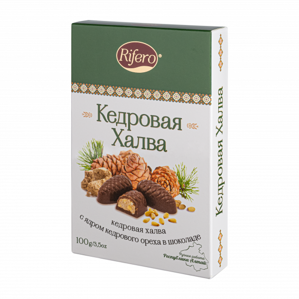 №1 Риф и ко Конфеты "Кедровая халва" 100г   в Наро-фоминске
