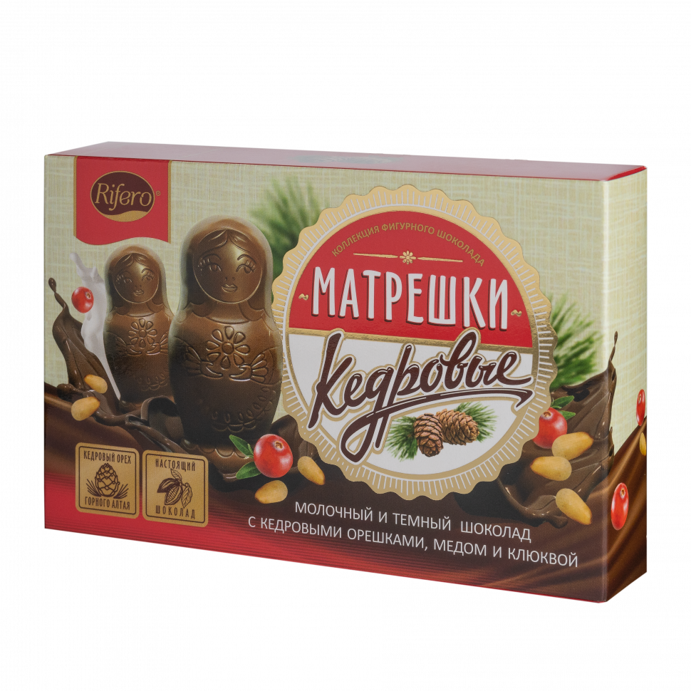  Риф и ко Конфеты "Матрёшки кедровые" 100г           в Наро-фоминске