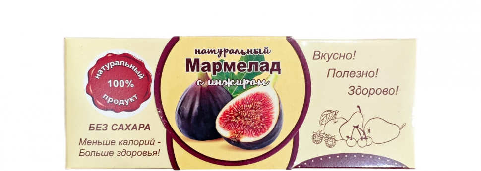  Мармелад натуральный "Инжир" 140г  в Наро-фоминске